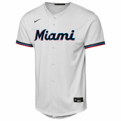 Miami Marlins Nike Youth Home Replica Jersey - White Jerseys
