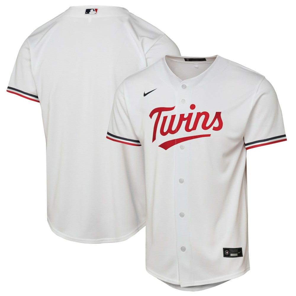 Minnesota Twins Nike Youth Home Replica Jersey - White Jerseys
