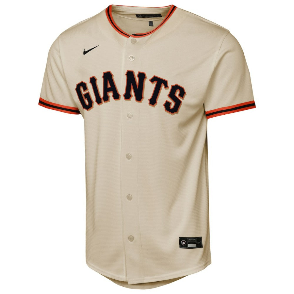 San Francisco Giants Nike Youth Home Replica Jersey - Cream Jerseys