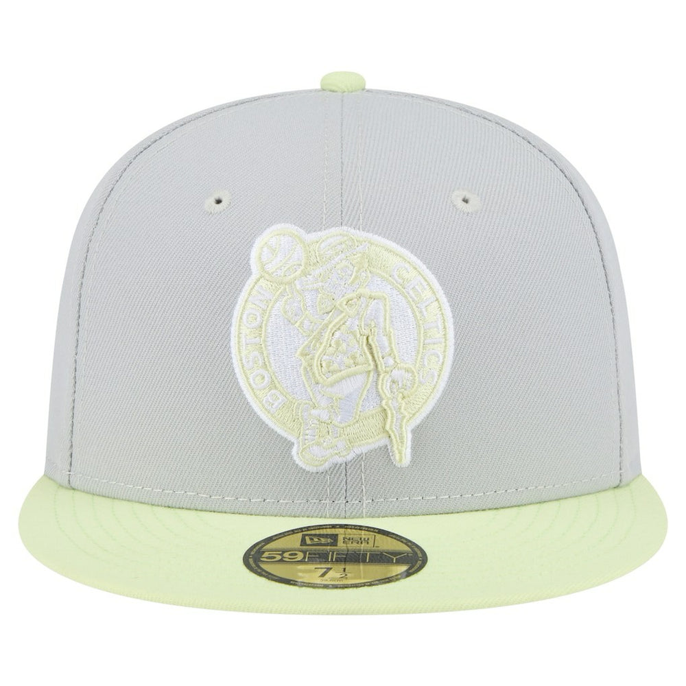 Boston Celtics Color Pack 2-Tone 59FIFTY Fitted Hat Gray/Green - New Era