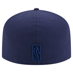 Memphis Grizzlies Colorpack A-Frame Pinch Front 59FIFTY Fitted Hat Navy - New Era