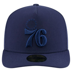 Philadelphia 76ers Colorpack A-Frame Pinch Front 59FIFTY Fitted Hat Navy - New Era outlet