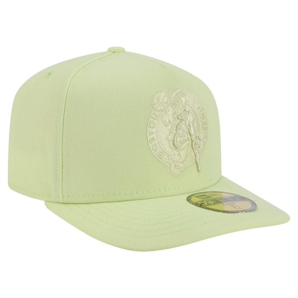 Boston Celtics Colorpack A-Frame Pinch Front 59FIFTY Fitted Hat Green - New Era