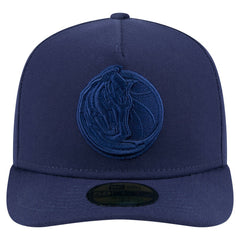 Dallas Mavericks Colorpack A-Frame Pinch Front 59FIFTY Fitted Hat Navy - New Era