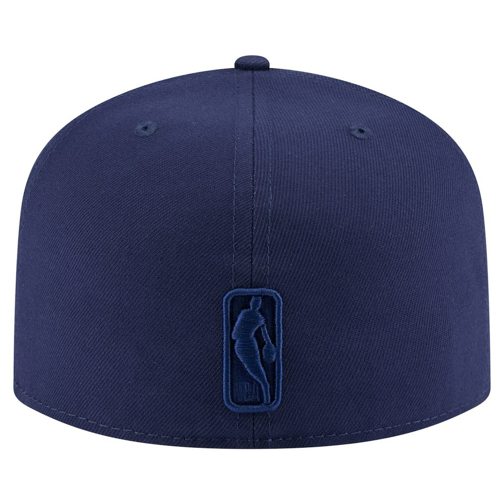 Dallas Mavericks Colorpack A-Frame Pinch Front 59FIFTY Fitted Hat Navy - New Era