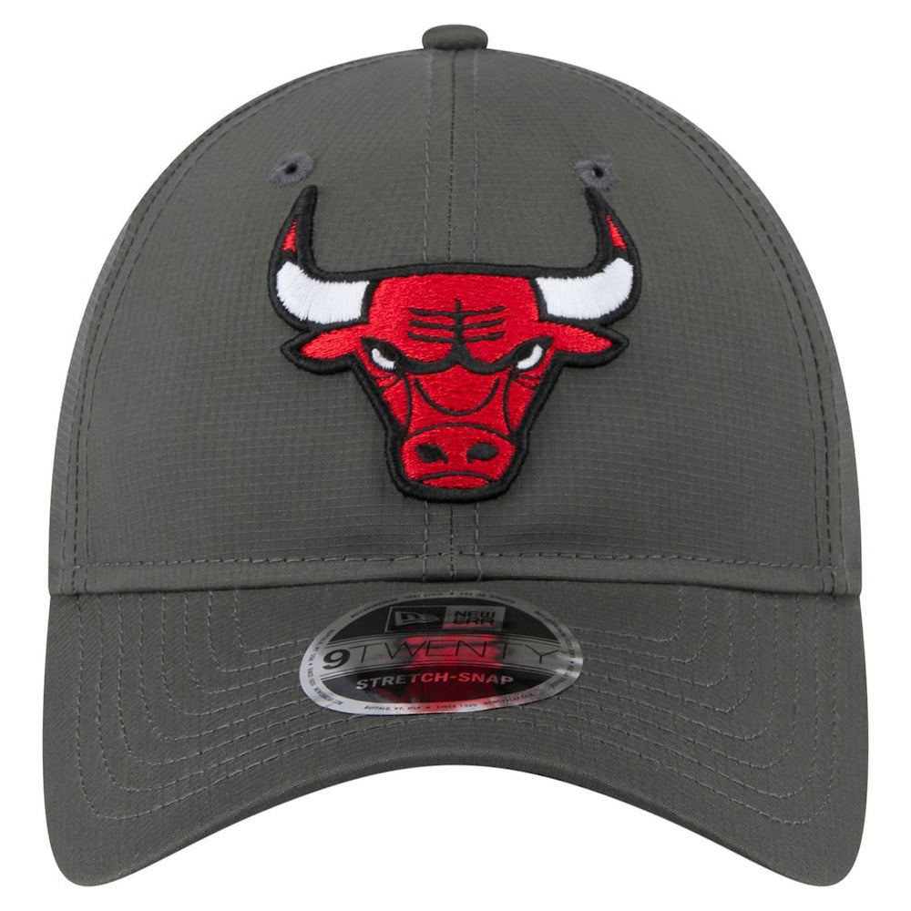 Chicago Bulls Active Ripstop 9TWENTY Adjustable Hat Charcoal - New Era