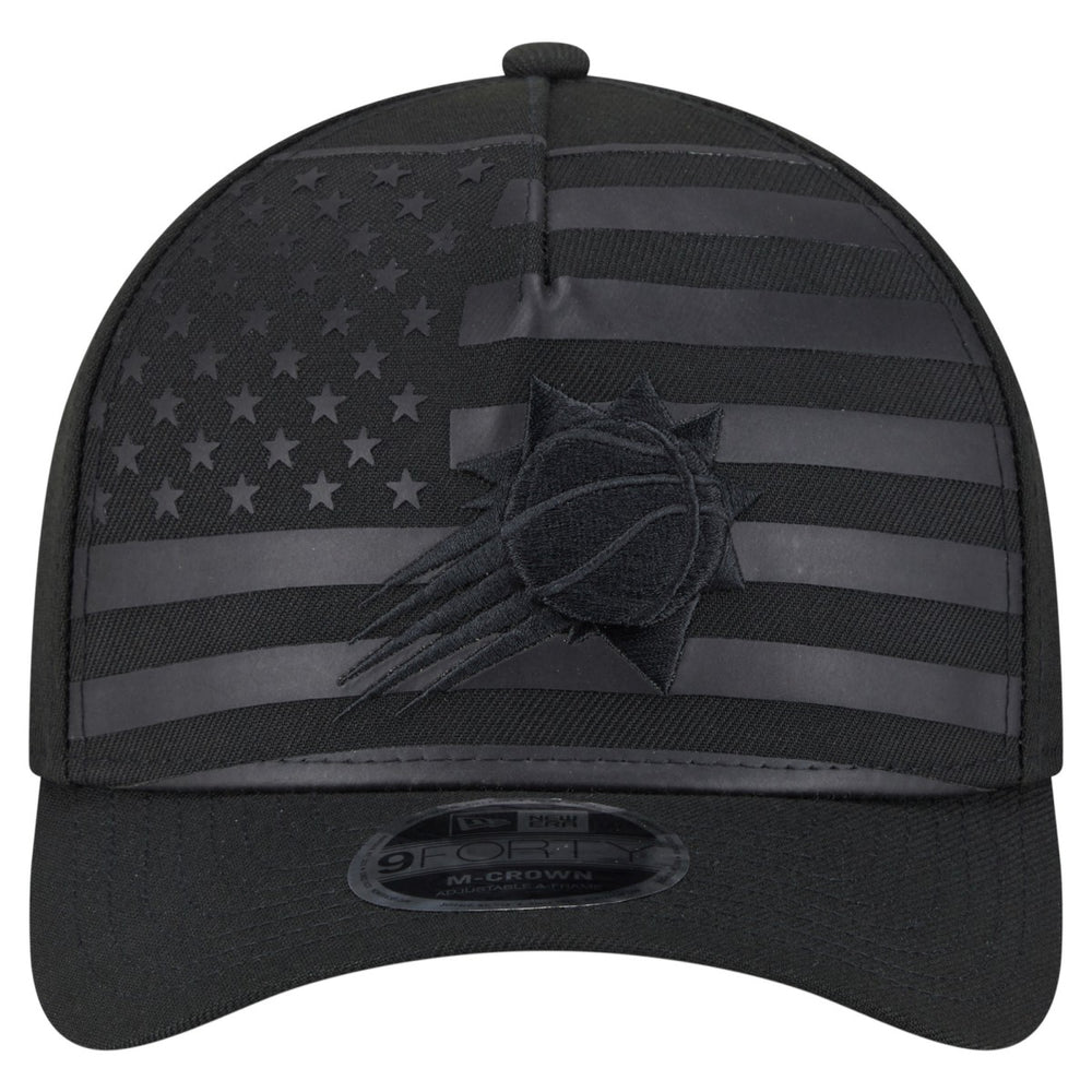 Phoenix Suns Game Day Flag A-Frame 9FORTY Adjustable Hat Black - New Era