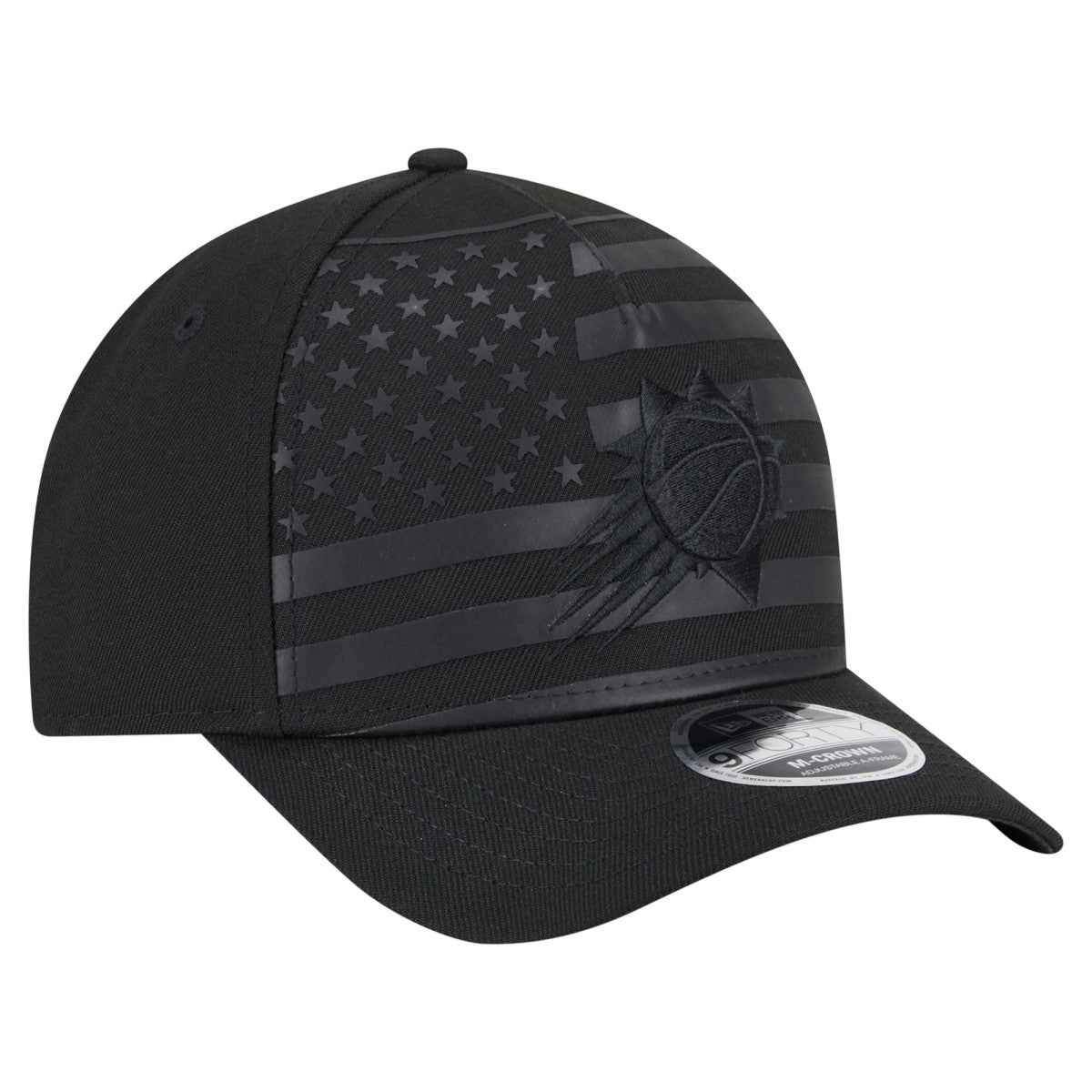Phoenix Suns Game Day Flag A-Frame 9FORTY Adjustable Hat Black - New Era