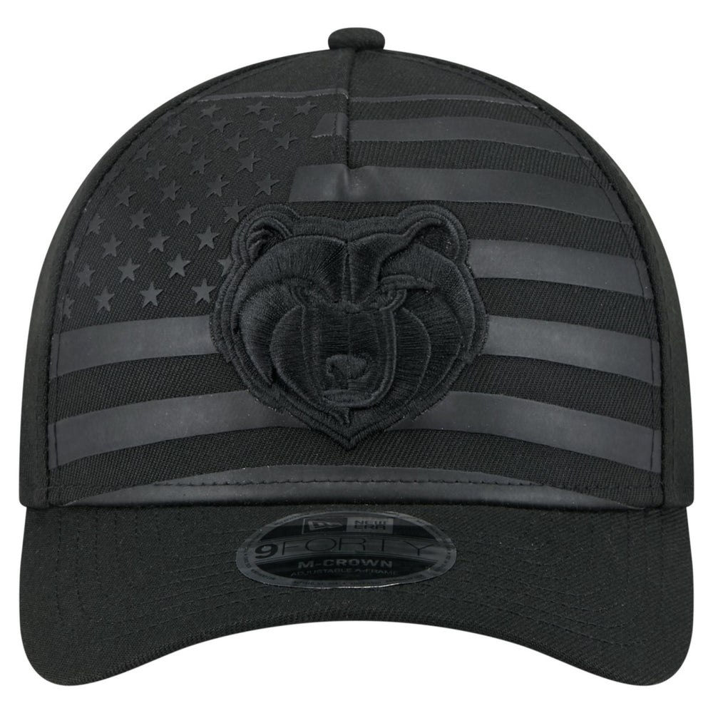 Memphis Grizzlies Game Day Flag A-Frame 9FORTY Adjustable Hat Black - New Era