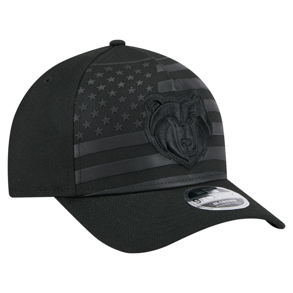 Memphis Grizzlies Game Day Flag A-Frame 9FORTY Adjustable Hat Black - New Era