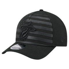 Miami Heat Game Day Flag A-Frame 9FORTY Adjustable Hat Black - New Era