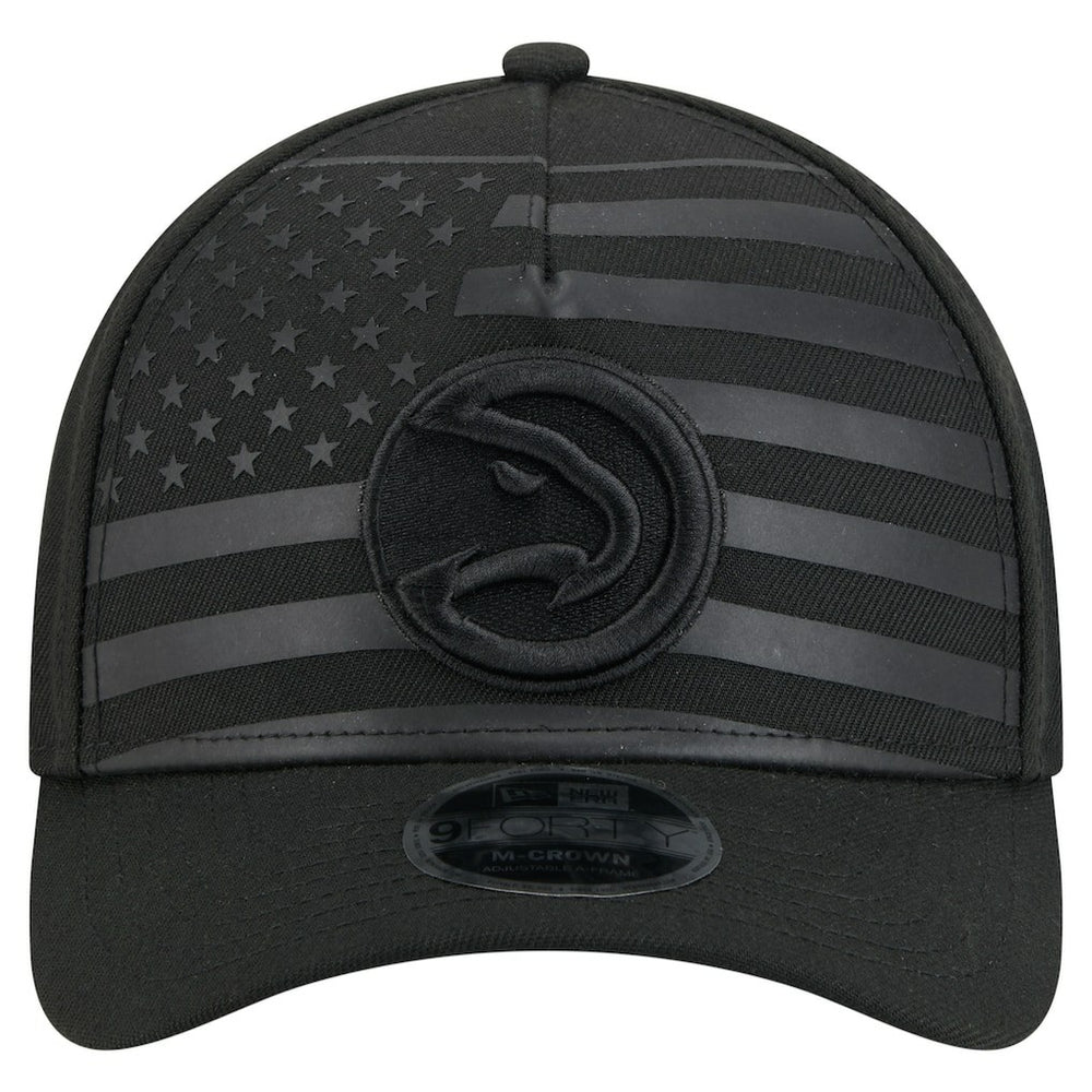 Atlanta Hawks Game Day Flag A-Frame 9FORTY Adjustable Hat Black - New Era outlet