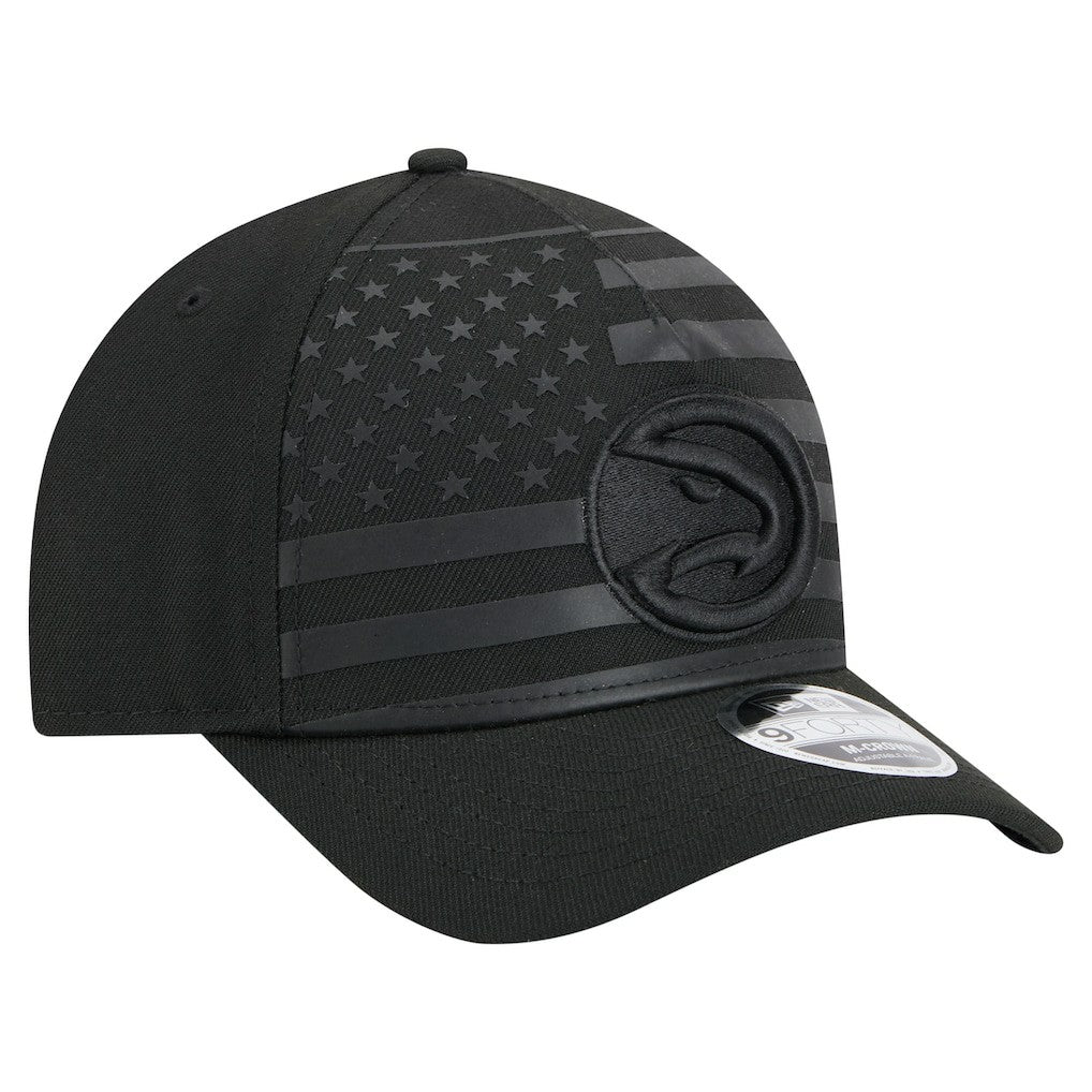 Atlanta Hawks Game Day Flag A-Frame 9FORTY Adjustable Hat Black - New Era outlet