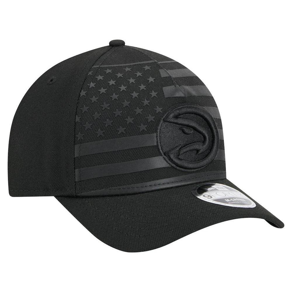 Atlanta Hawks Game Day Flag A-Frame 9FORTY Adjustable Hat Black - New Era outlet