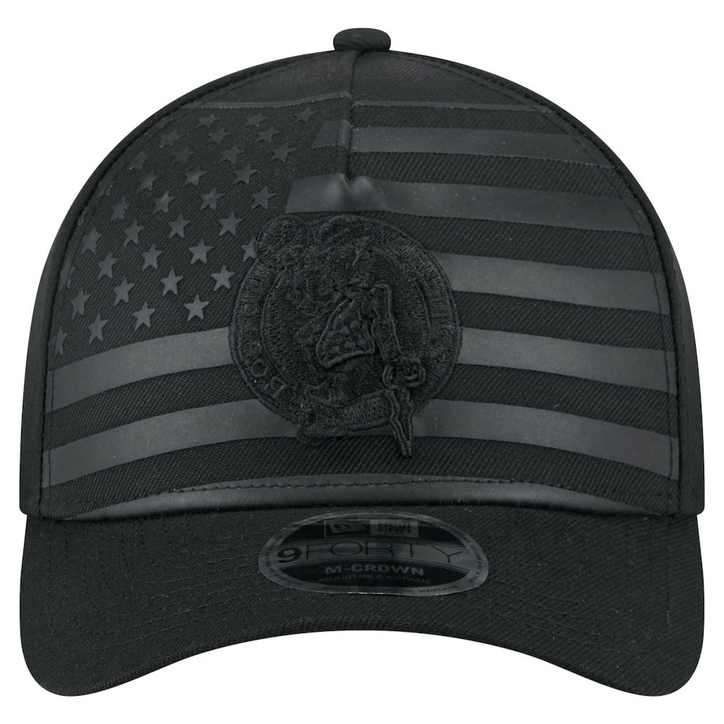 Boston Celtics Game Day Flag A-Frame 9FORTY Adjustable Hat Black - New Era outlet