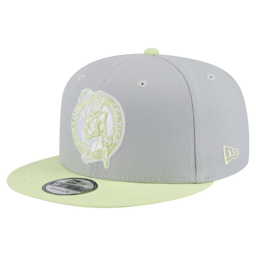 Boston Celtics Color Pack Two-Tone 9FIFTY Snapback Hat Gray/Light Green - New Era