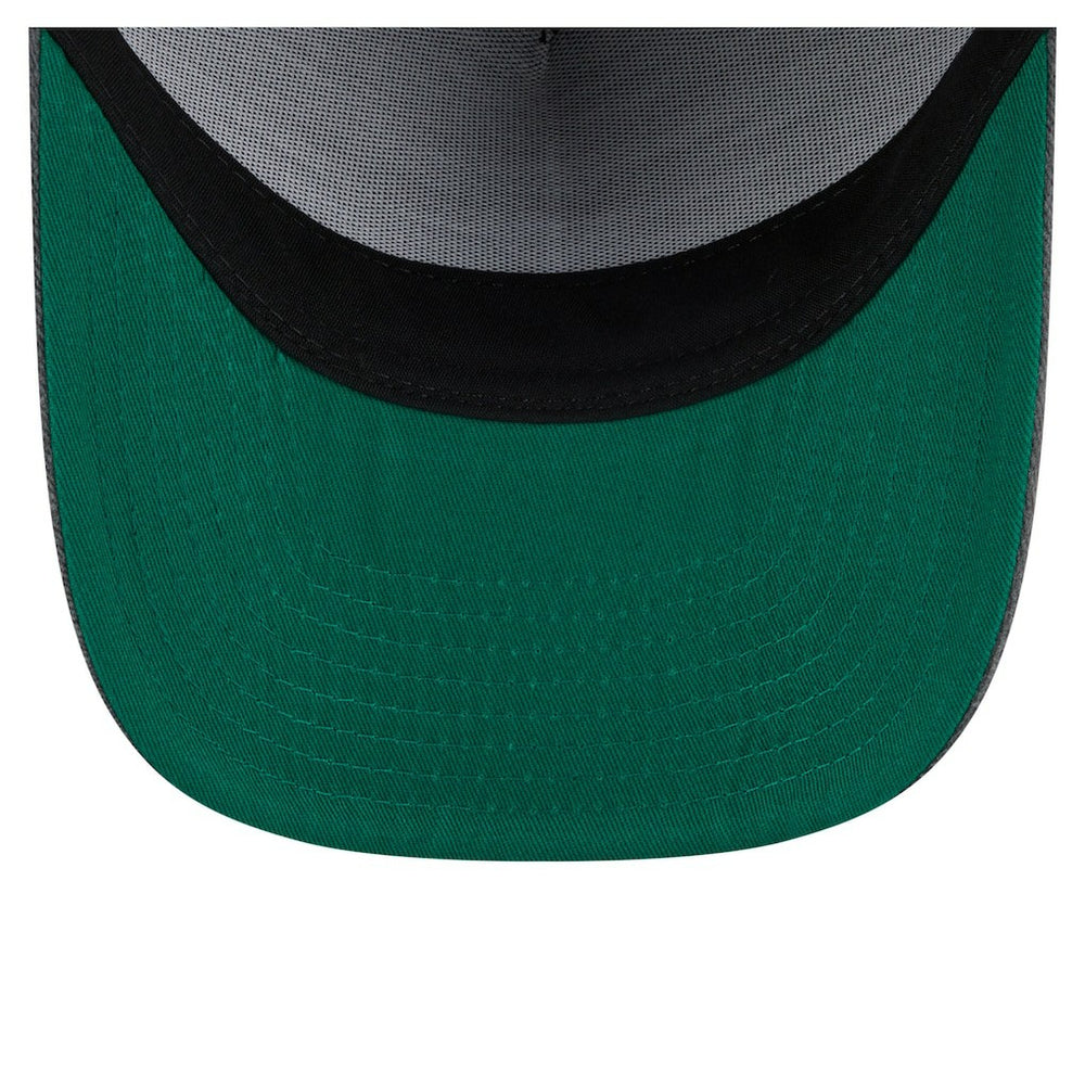 Dallas Mavericks Throwback Washed Pre-Curved 9FIFTY Snapback Hat Charcoal - New Era