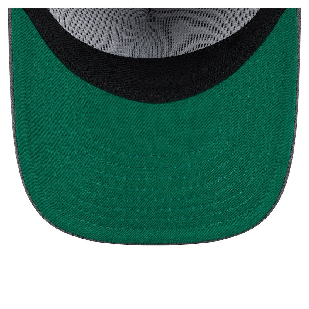 Philadelphia 76ers Throwback Washed Pre-Curved 9FIFTY Snapback Hat Charcoal - New Era