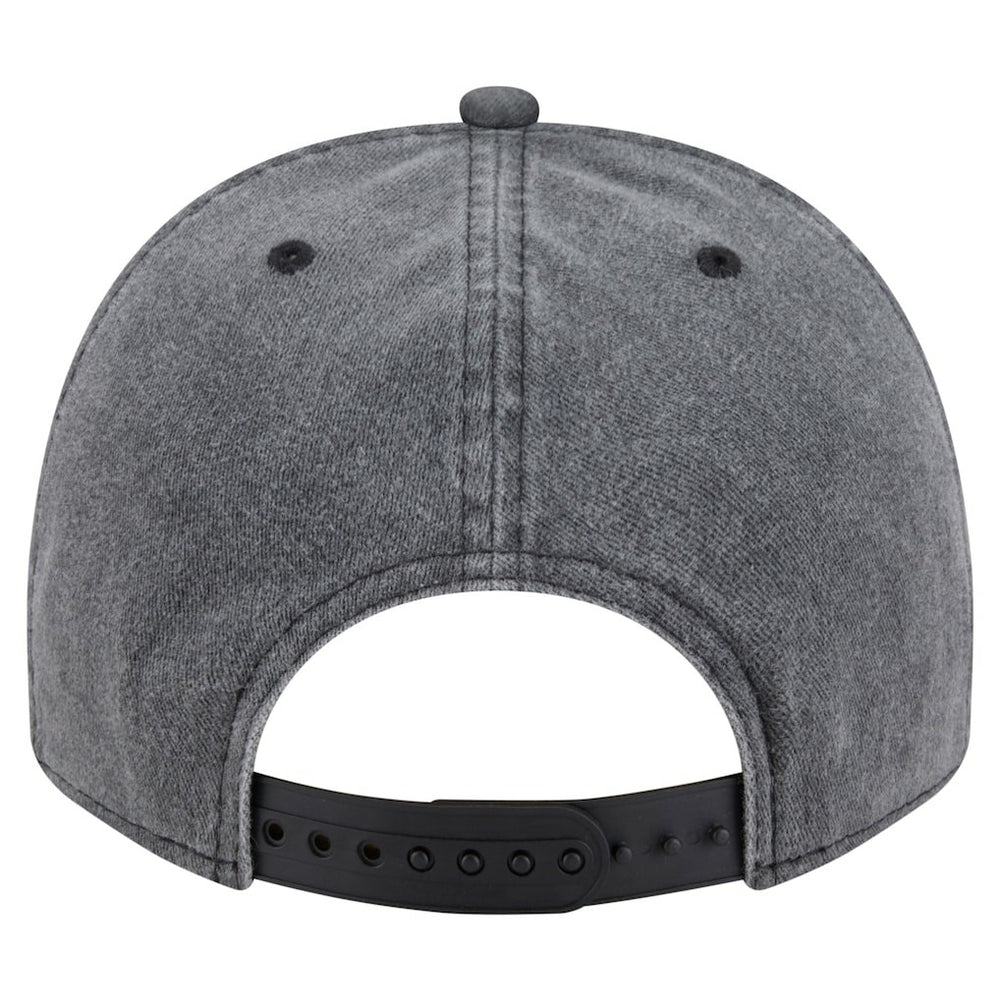 New Orleans Pelicans Throwback Washed Pre-Curved 9FIFTY Snapback Hat Charcoal - New Era