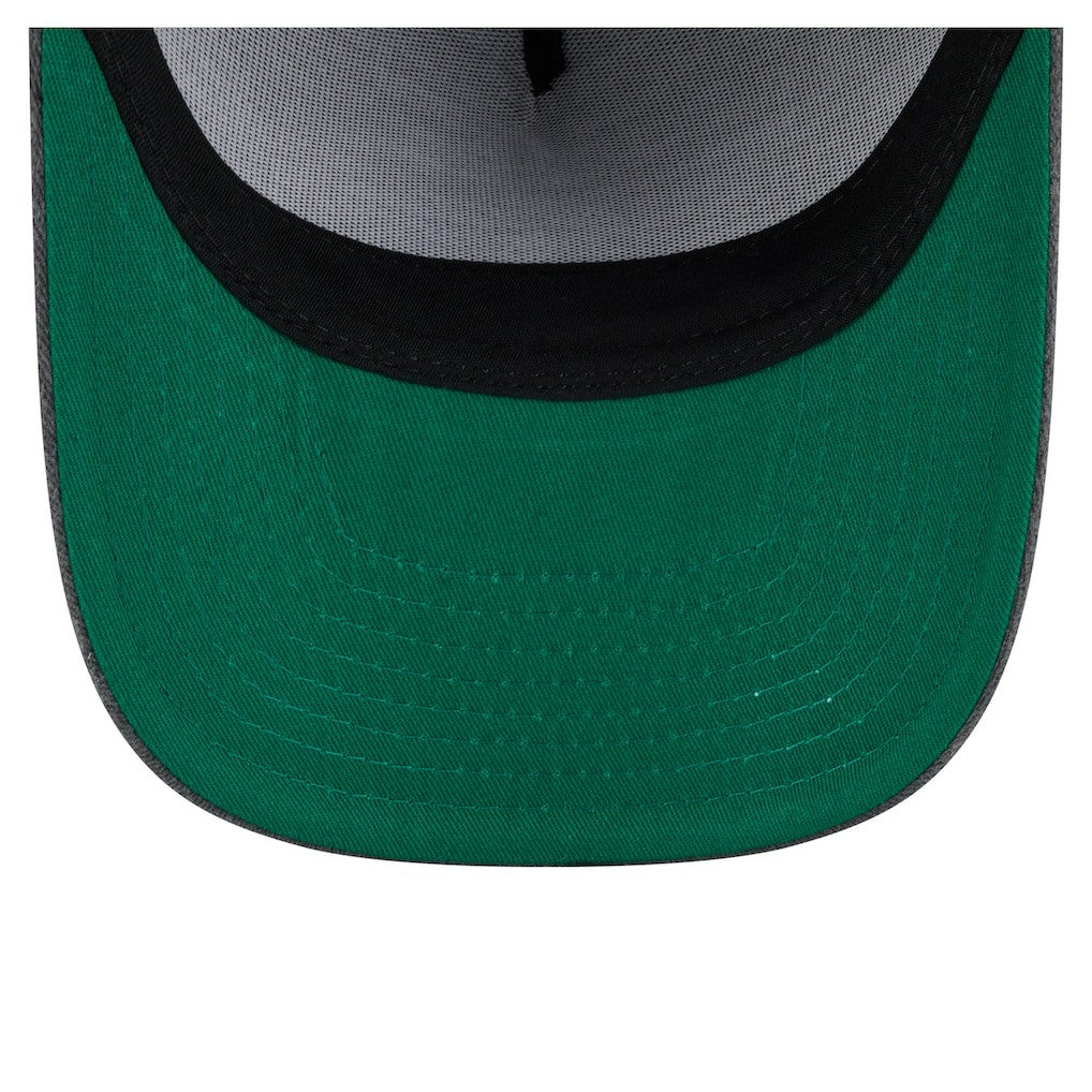 Boston Celtics Throwback Washed Pre-Curved 9FIFTY Snapback Hat Charcoal - New Era