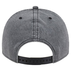 Chicago Bulls Throwback Washed Pre-Curved 9FIFTY Snapback Hat Charcoal - New Era