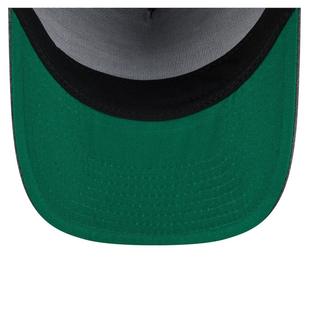 Chicago Bulls Throwback Washed Pre-Curved 9FIFTY Snapback Hat Charcoal - New Era