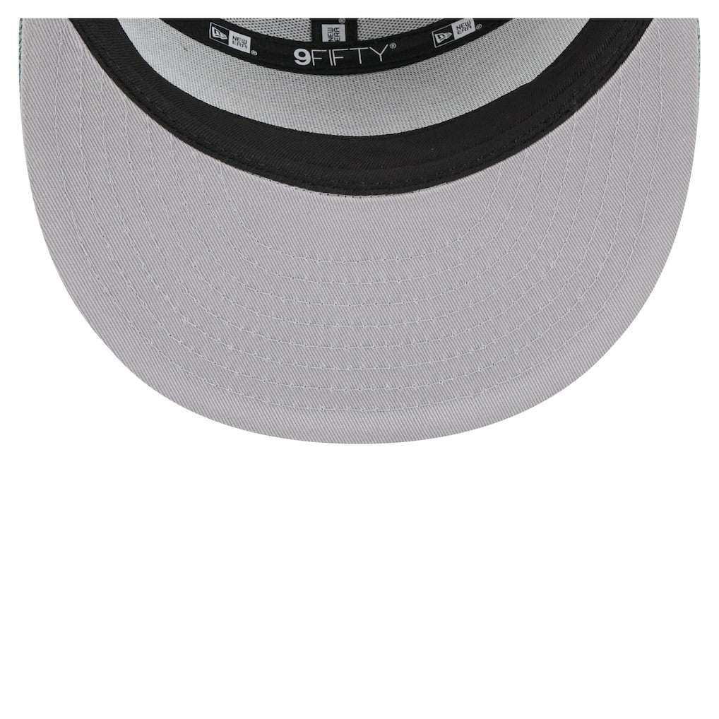 Brooklyn Nets Adventure Denim Split Panel 9FIFTY Snapback Trucker Hat - New Era