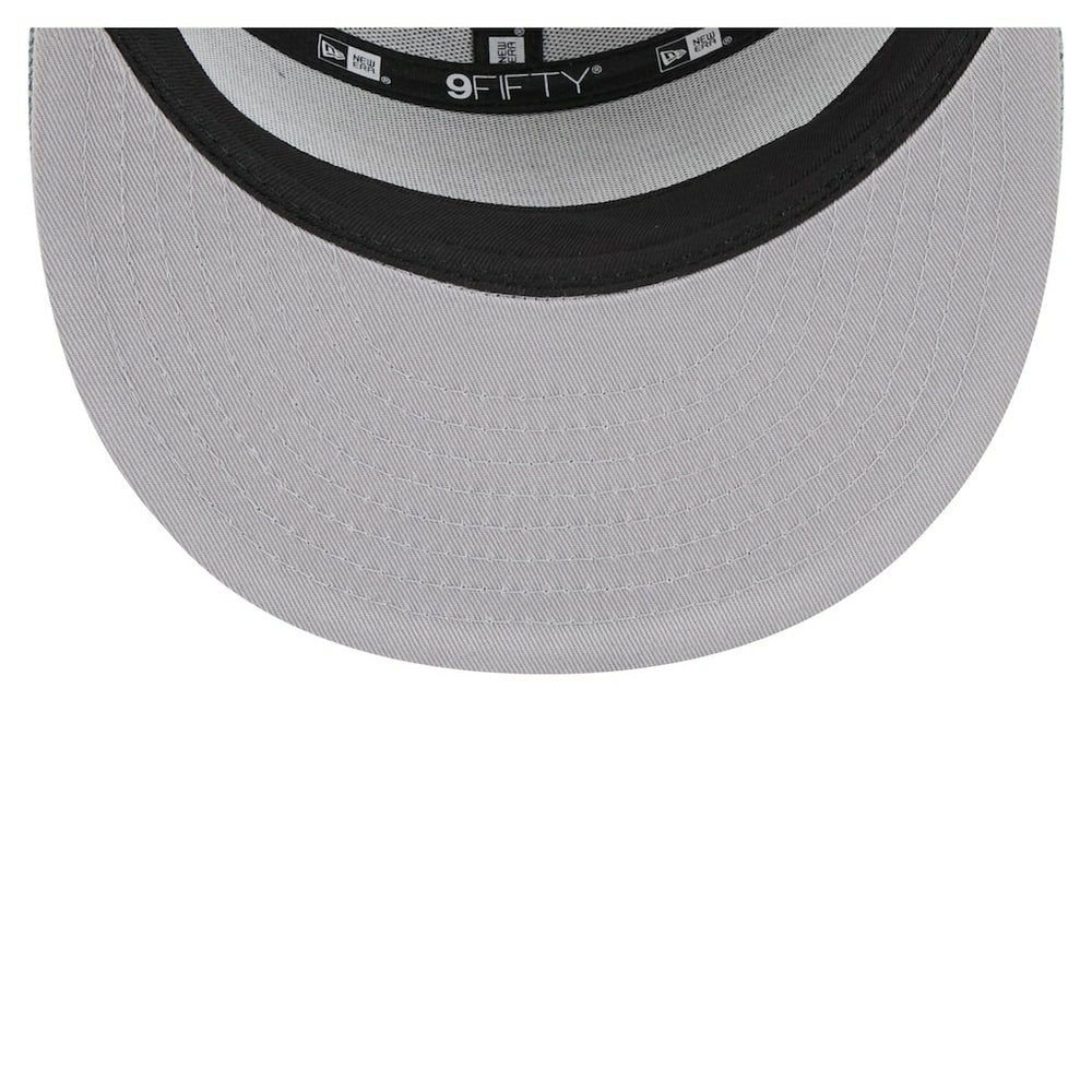 Brooklyn Nets Adventure Denim Split Panel 9FIFTY Snapback Trucker Hat - New Era