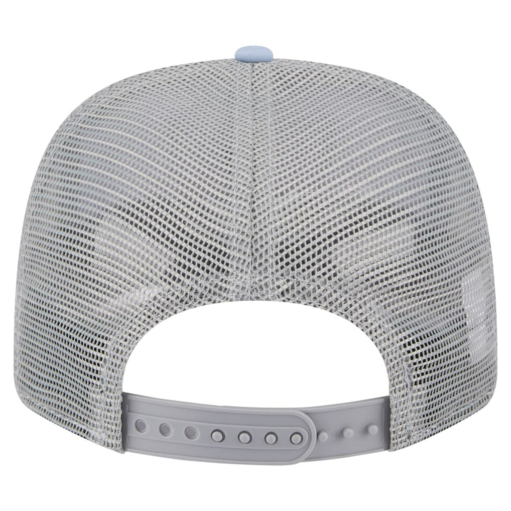Brooklyn Nets Adventure Aloha Pattern 9SEVENTY Stretch-Snap Hat Light Blue/Gray - New Era