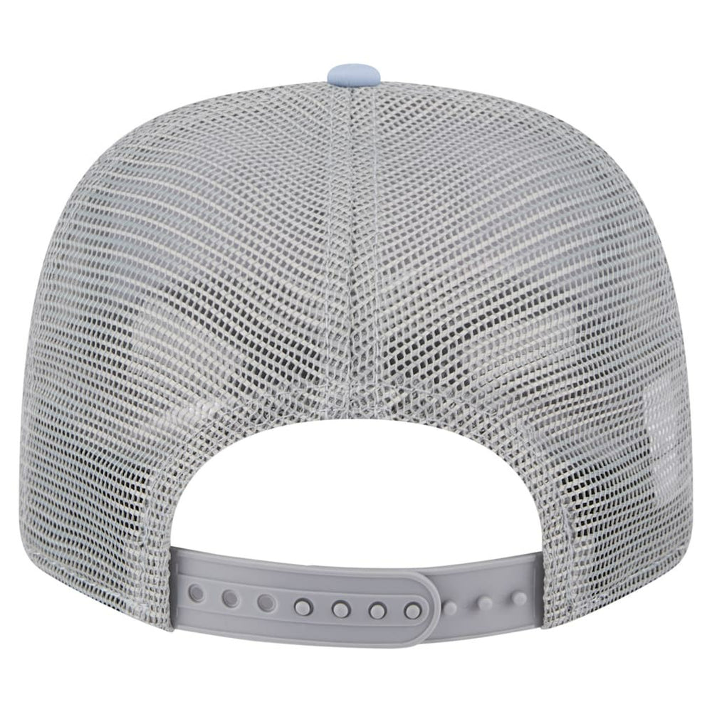 Brooklyn Nets Adventure Aloha Pattern 9SEVENTY Stretch-Snap Hat Light Blue/Gray - New Era