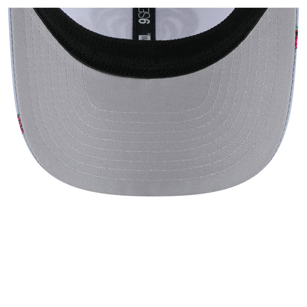 Memphis Grizzlies Adventure Aloha Pattern 9SEVENTY Stretch-Snap Hat Light Blue/Gray - New Era