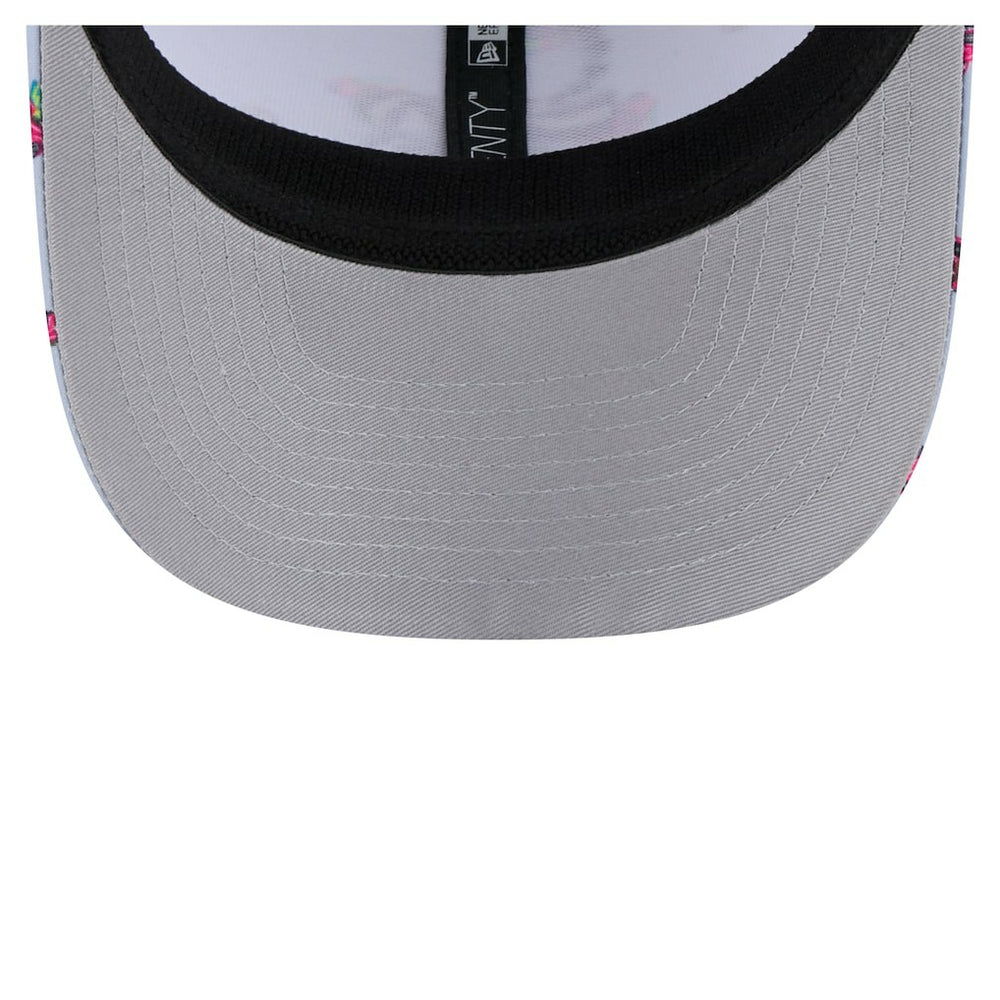 Philadelphia 76ers Adventure Aloha Pattern 9SEVENTY Stretch-Snap Hat Light Blue/Gray - New Era
