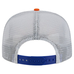 New York Knicks Throwback Dye Golfer Snapback Hat Blue/Orange - New Era