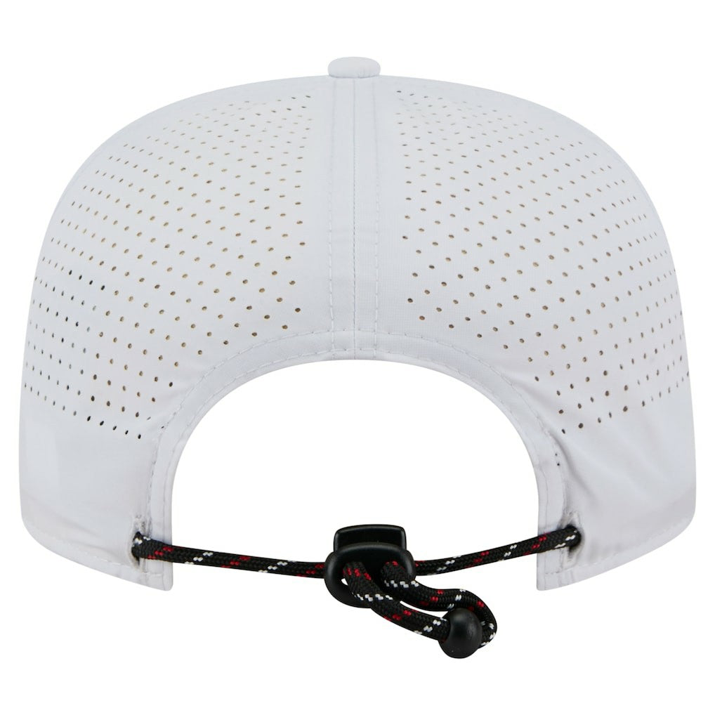 Chicago Bulls Performance Rope Golfer Adjustable Hat White - New Era