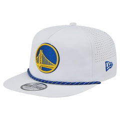 Golden State Warriors Performance Rope Golfer Adjustable Hat White - New Era