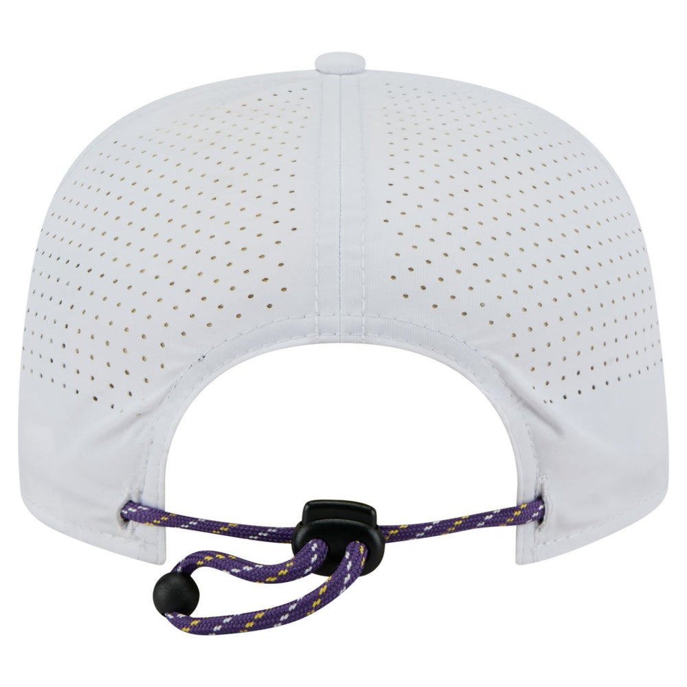 Los Angeles Lakers Performance Rope Golfer Adjustable Hat White - New Era
