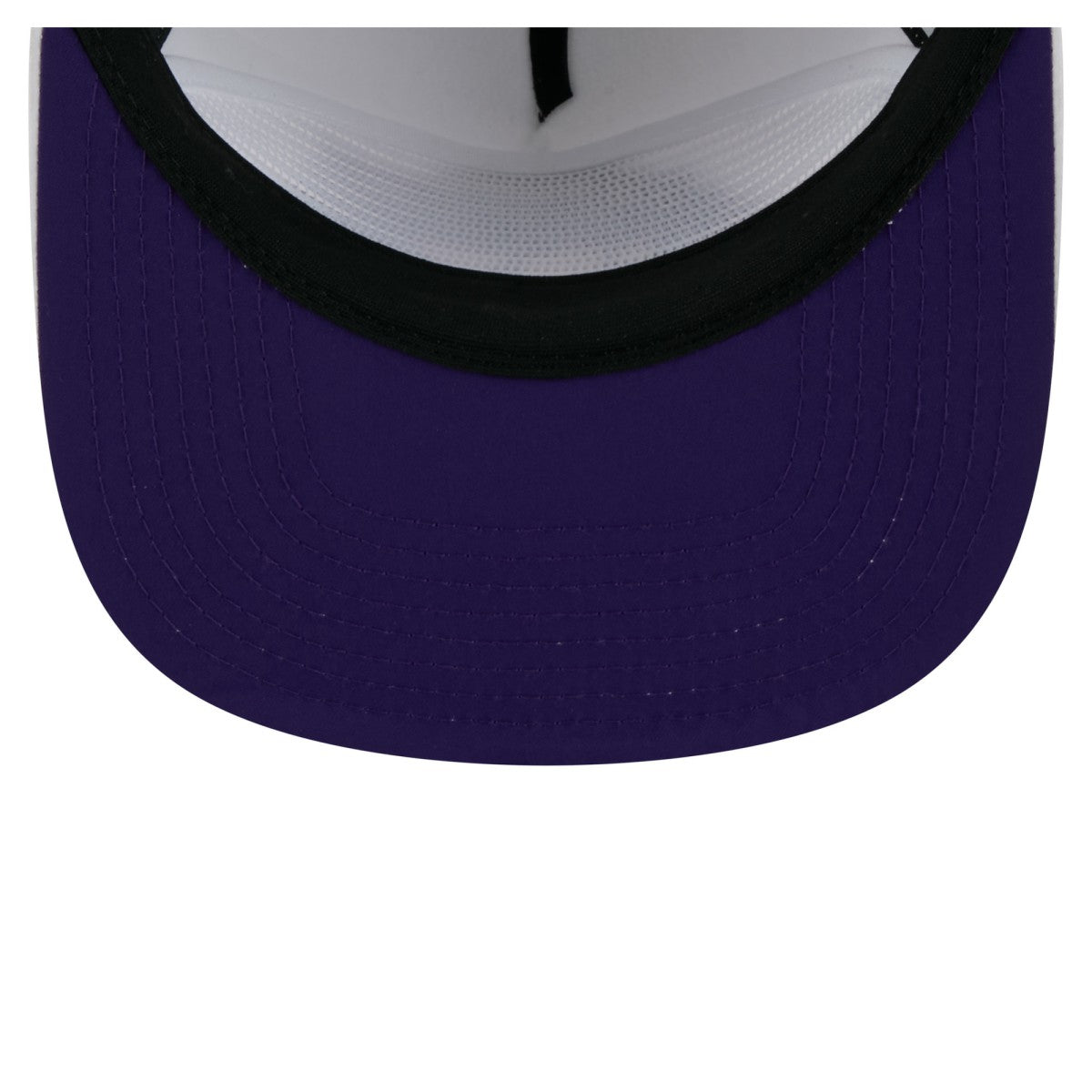 Los Angeles Lakers Performance Rope Golfer Adjustable Hat White - New Era