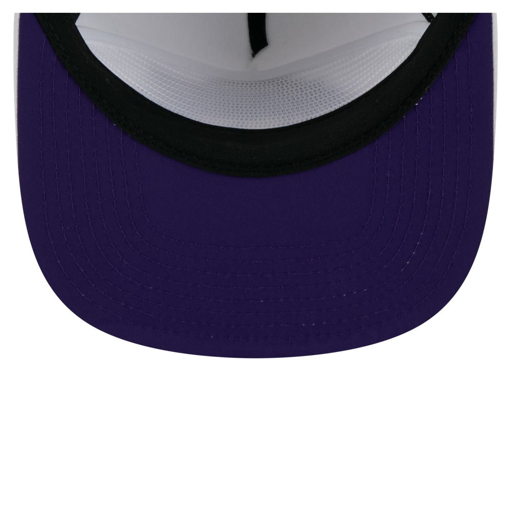 Los Angeles Lakers Performance Rope Golfer Adjustable Hat White - New Era