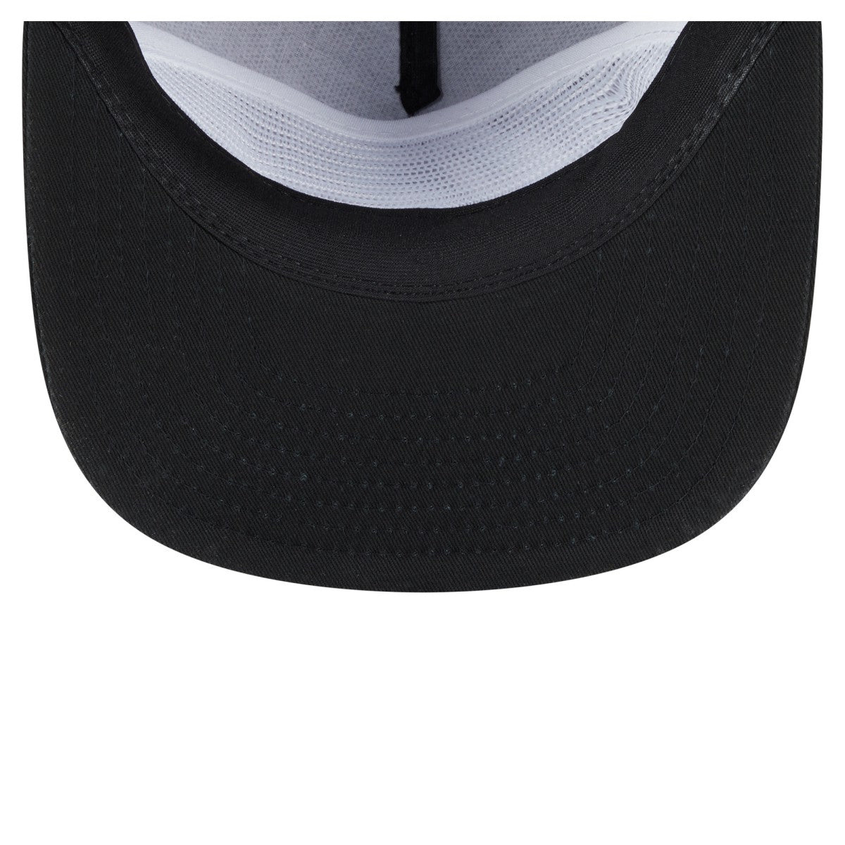 Miami Heat Team Text Golfer Snapback Hat Black - New Era