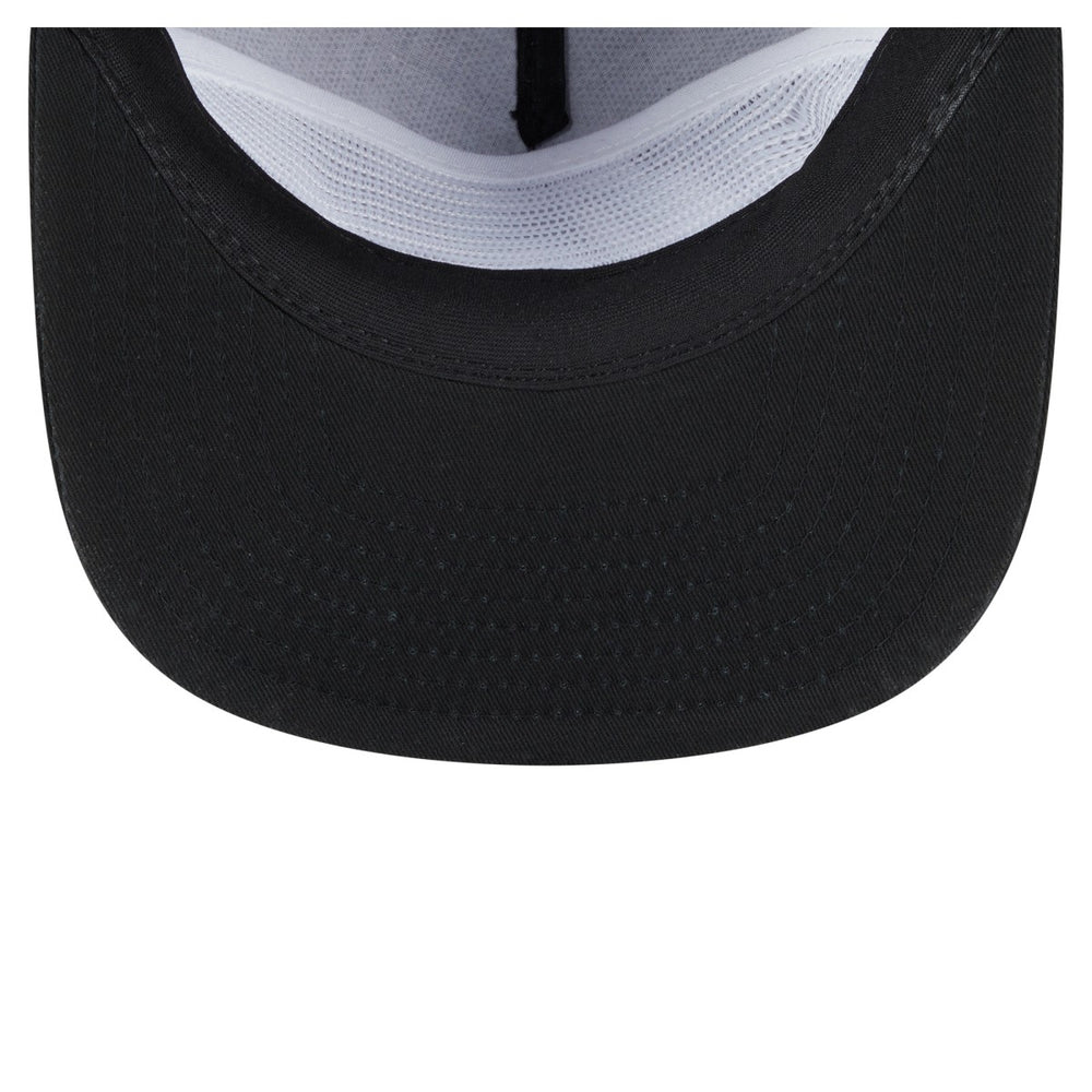 Miami Heat Team Text Golfer Snapback Hat Black - New Era