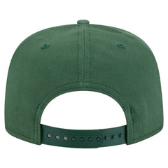 Milwaukee Bucks Team Text Golfer Snapback Hat Hunter Green - New Era