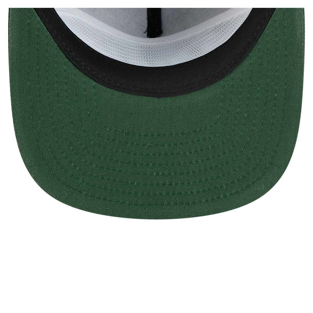 Milwaukee Bucks Team Text Golfer Snapback Hat Hunter Green - New Era