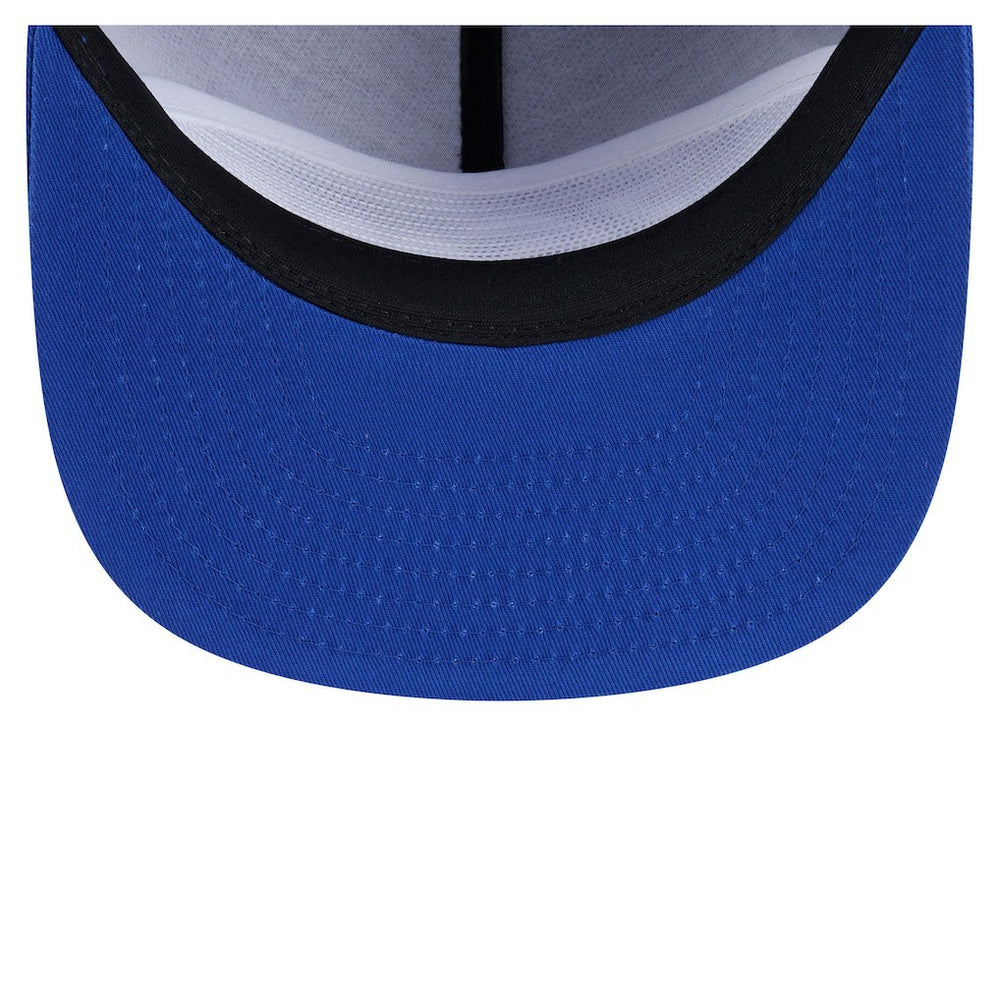 Philadelphia 76ers Team Text Golfer Snapback Hat Royal - New Era