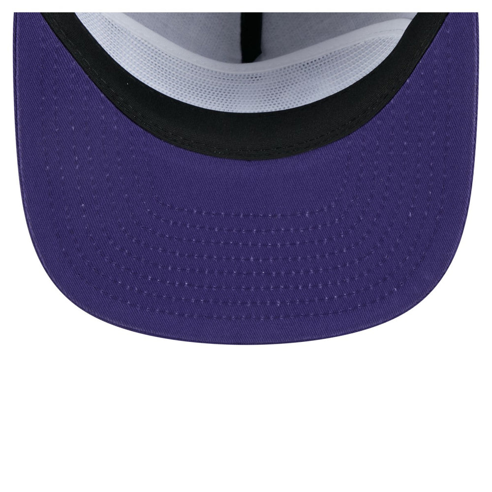 Phoenix Suns Team Text Golfer Snapback Hat Purple - New Era