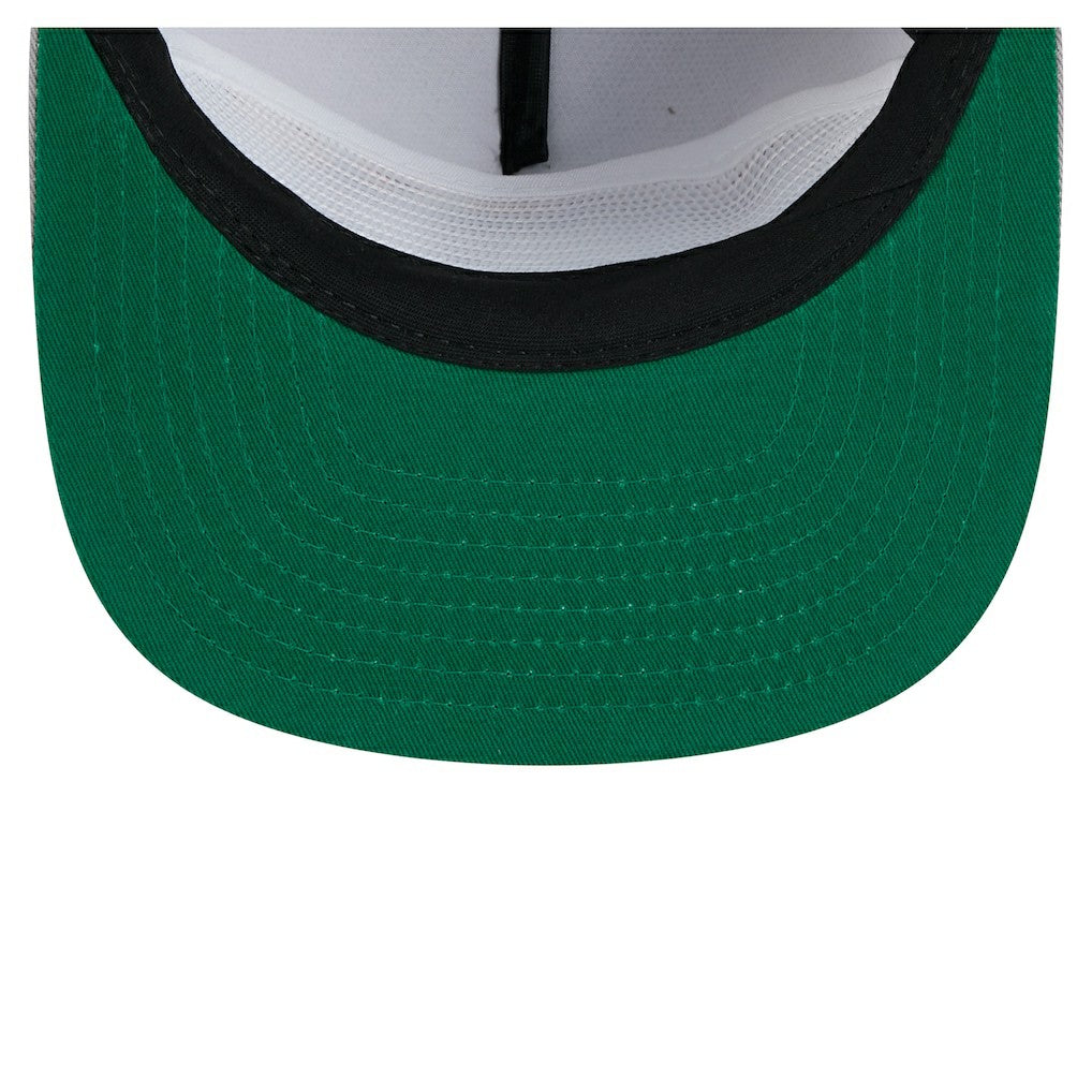 Golden State Warriors Throwback Property Of Golfer Snapback Hat Gray - New Era