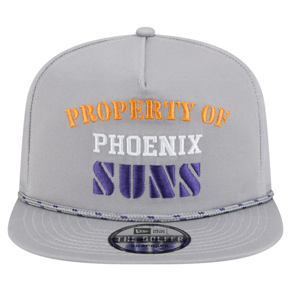 Phoenix Suns Throwback Property Of Golfer Snapback Hat Gray - New Era