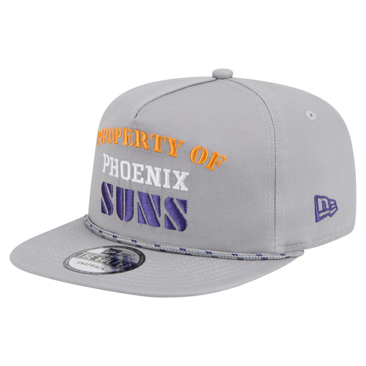 Phoenix Suns Throwback Property Of Golfer Snapback Hat Gray - New Era