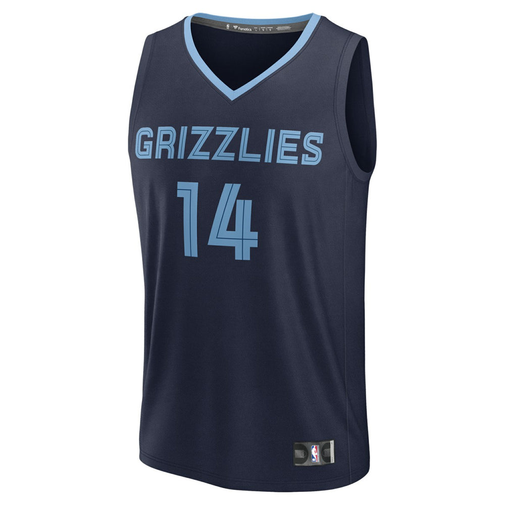 Zach Edey Memphis Grizzlies 2024 NBA Draft Fast Break Player Jersey Icon Edition Navy - Fanatics