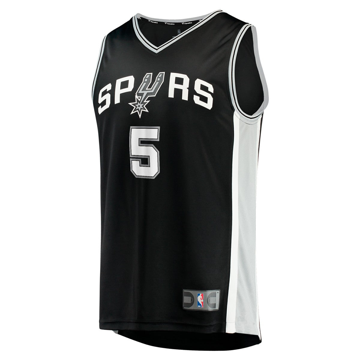Stephon Castle San Antonio Spurs Youth 2024 NBA Draft Fast Break Player Jersey Icon Edition Black - Fanatics