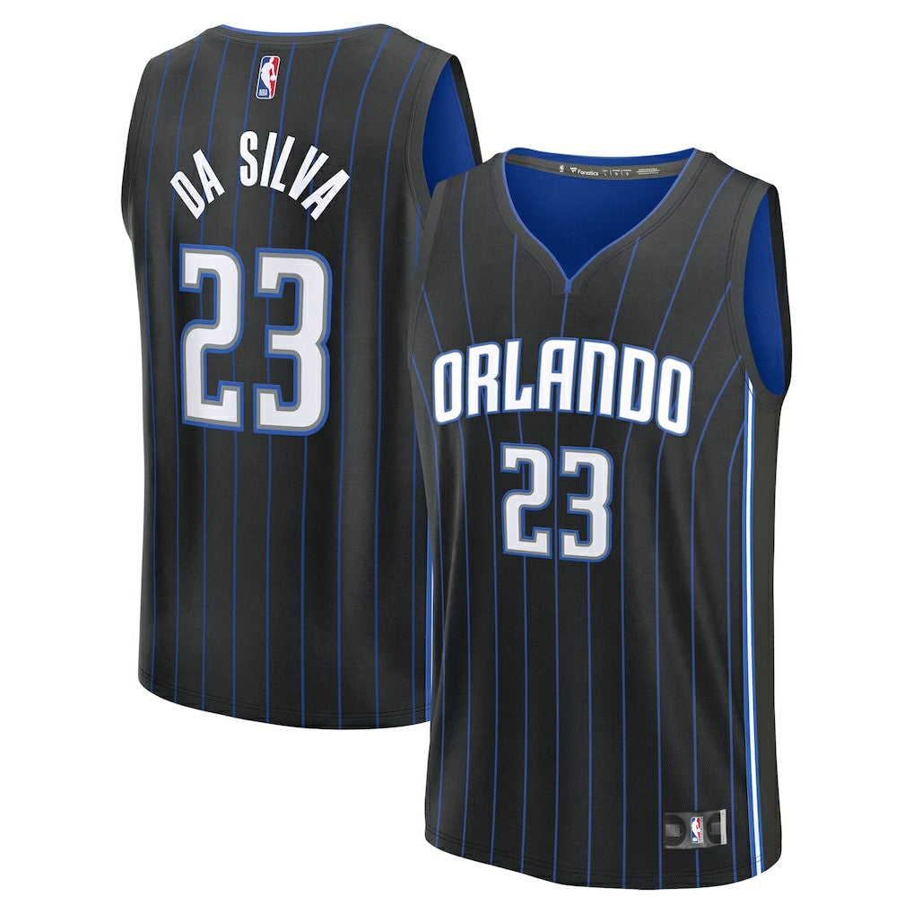 Tristan da Silva Orlando Magic Youth 2024 NBA Draft Fast Break Player Jersey Icon Edition Black - Fanatics